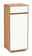 VOSS Kommode V100 Holzkommode mit weißer Front, rechte Seitenansicht