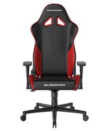 Gaming Stuhl Gladiator in Schwarz und Rot, Vorderansicht