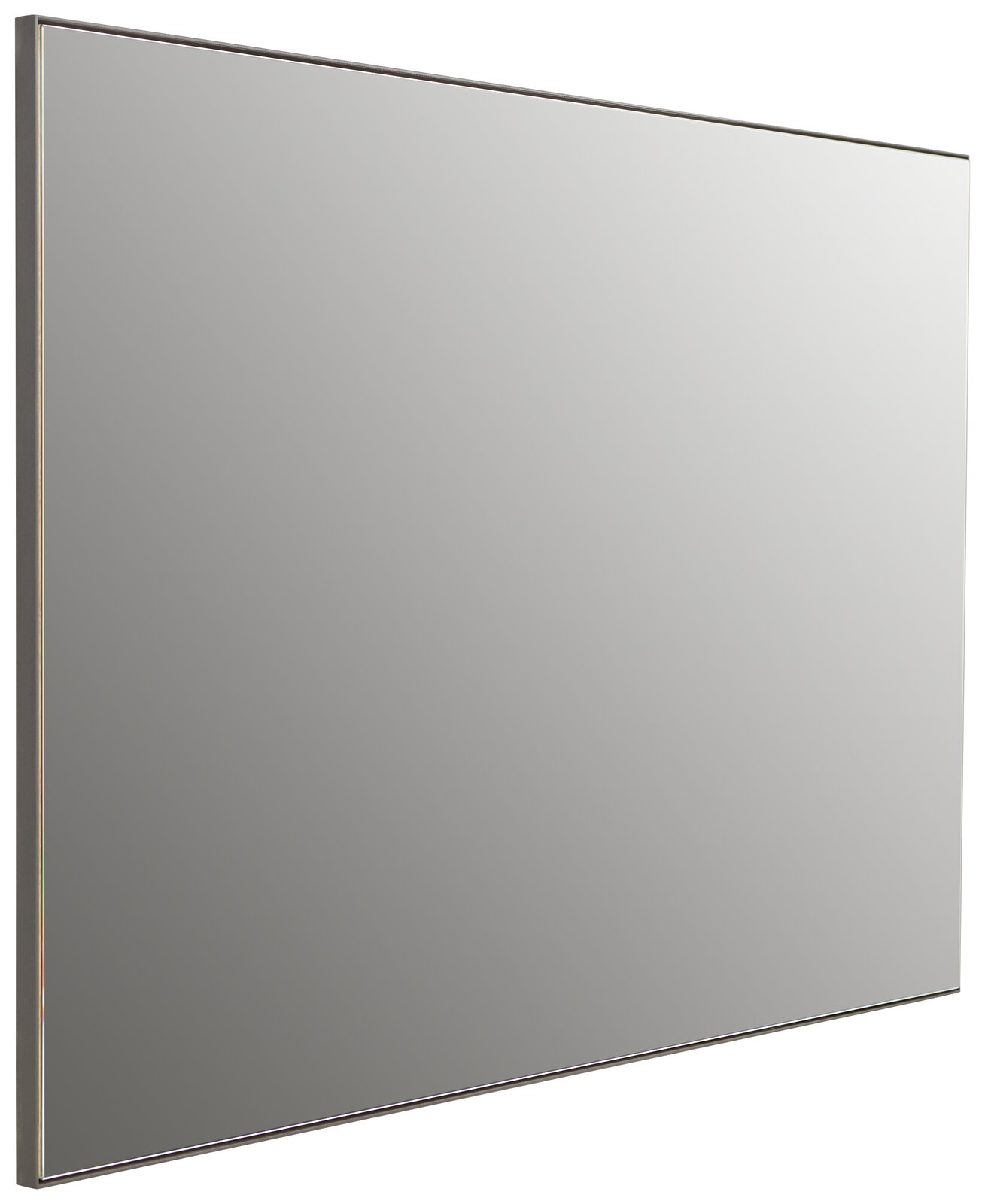 Linea Natura XL-Spiegel KELIO MAX Großer rechteckiger XL-Spiegel mit schmalem Rahmen, seitliche Perspektive