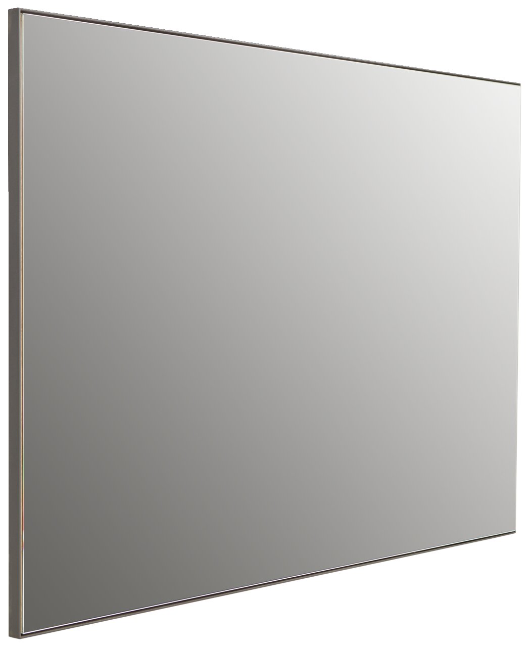 Linea Natura XL-Spiegel KELIO MAX Großer rechteckiger XL-Spiegel mit schmalem Rahmen, seitliche Perspektive