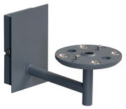 Wandhalterung für Akku-Windlicht, seitliche Perspektive