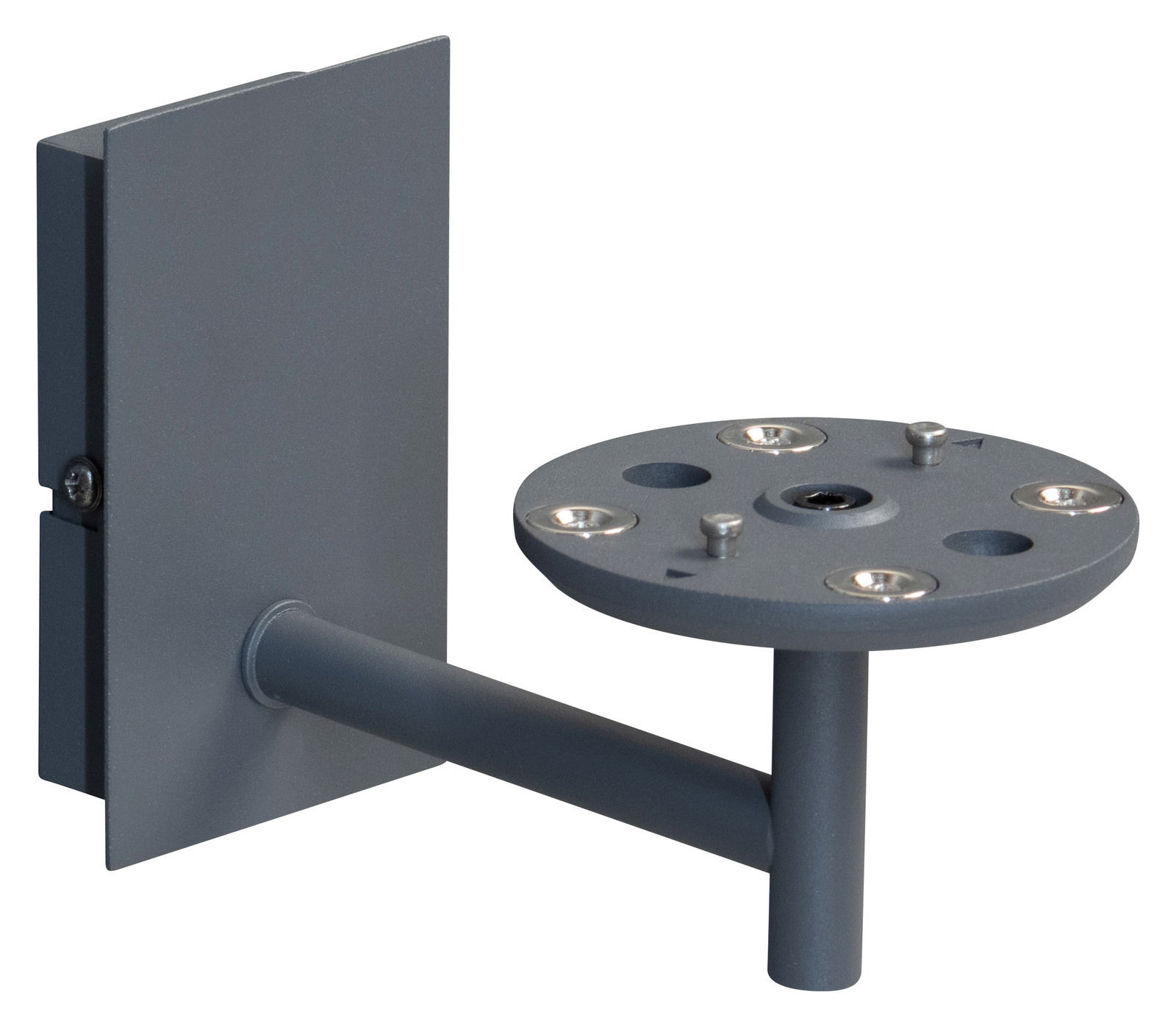 Wandhalterung für Akku-Windlicht, seitliche Perspektive