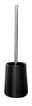 Sadena WC-Bürste KIRA Schwarze WC-Bürste Kira mit Edelstahlgriff, frontal abgebildet