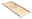 Z2 Lattenrost NV RUBIN L 2000 NV Lattenrost NV 100 x 200 cm aus Holz mit flexiblen Leisten, seitliche Perspektive