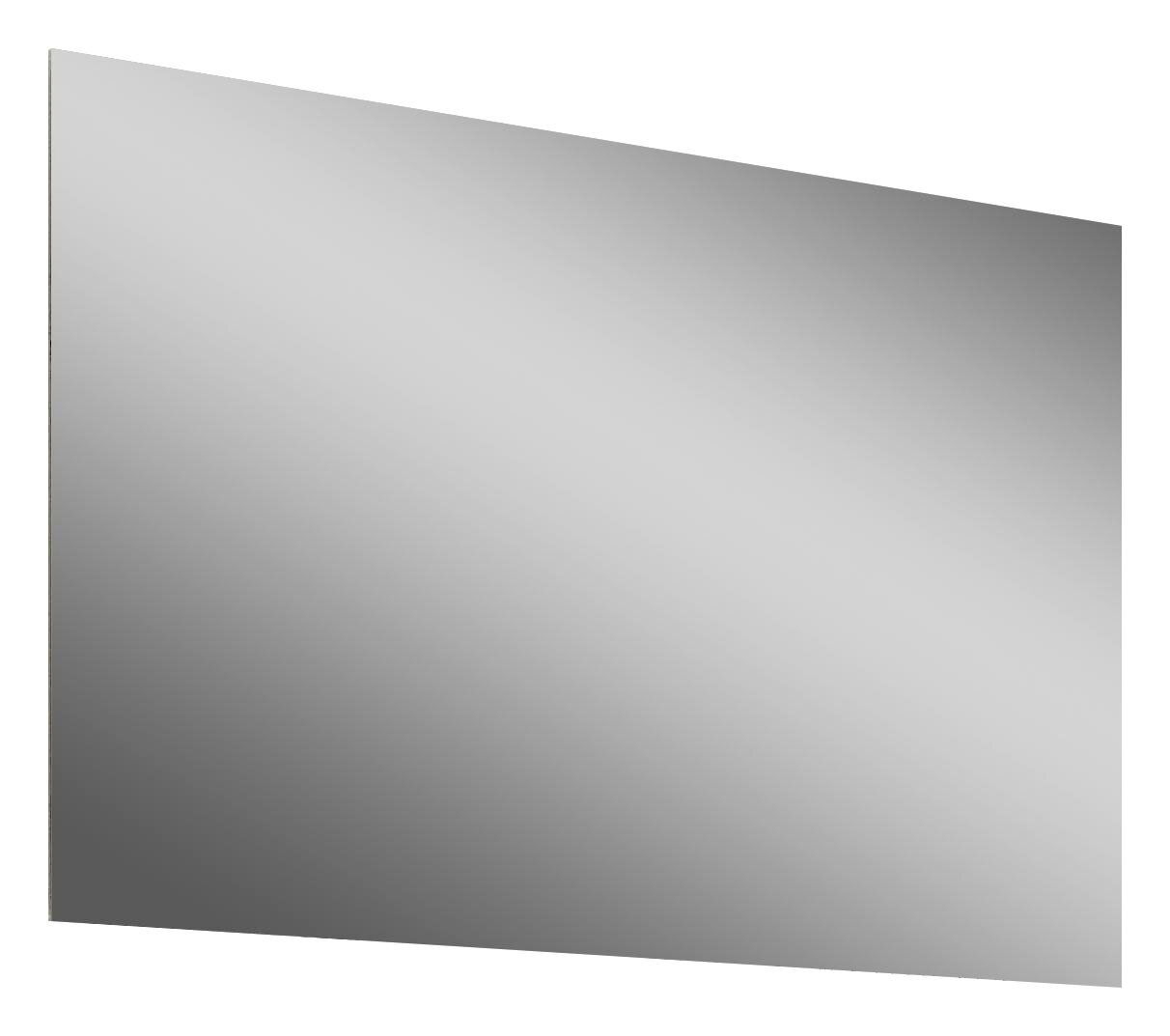 Moderano Spiegel LECCO Rechteckiger Wandspiegel mit schlichter, rahmenloser Gestaltung, seitliche Perspektive