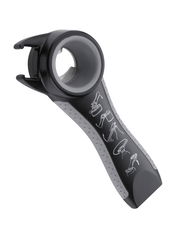 Multifunktionsöffner 5 in 1 in seitlicher Perspektive mit ergonomischem Griff und Symbolen für verschiedene Öffnungsfunktionen.