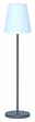 Stehlampe Lola Slim 120 in Anthrazit, frontal abgebildet mit schlichtem, modernem Design.