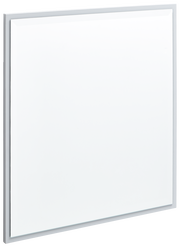 Rechteckiger Spiegel mit schmalem Rahmen, seitliche Perspektive