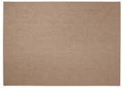 Beige Tischset aus Stoff in rechteckiger Form, Draufsicht