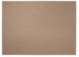 Beige Tischset aus Stoff in rechteckiger Form, Draufsicht