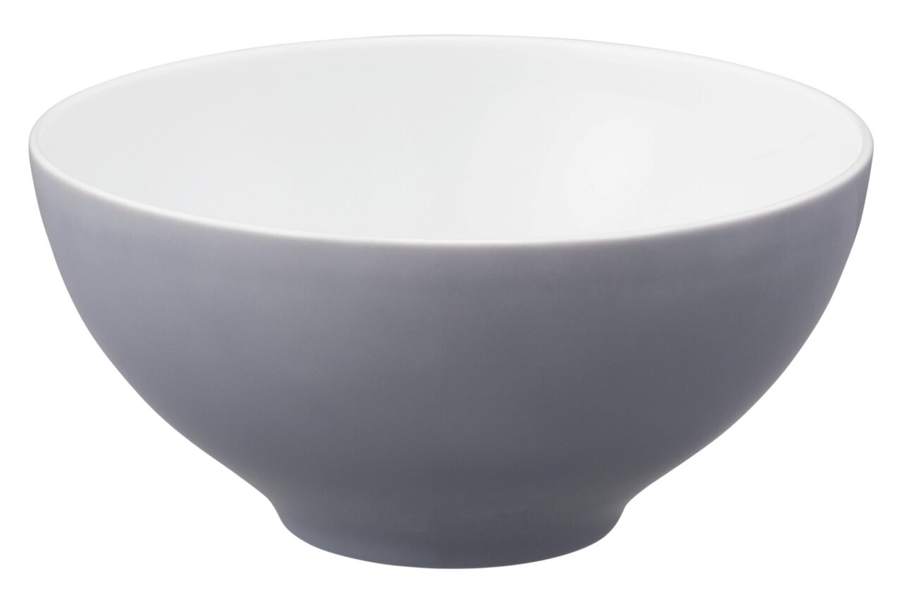 Elegante, runde Schüssel von Seltmann Weiden, 15,5 cm, seitliche Perspektive