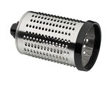 Trommelreibe aus Edelstahl, seitliche Perspektive