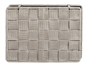 Geflochtener Badkorb Adria mit Deckel, Draufsicht