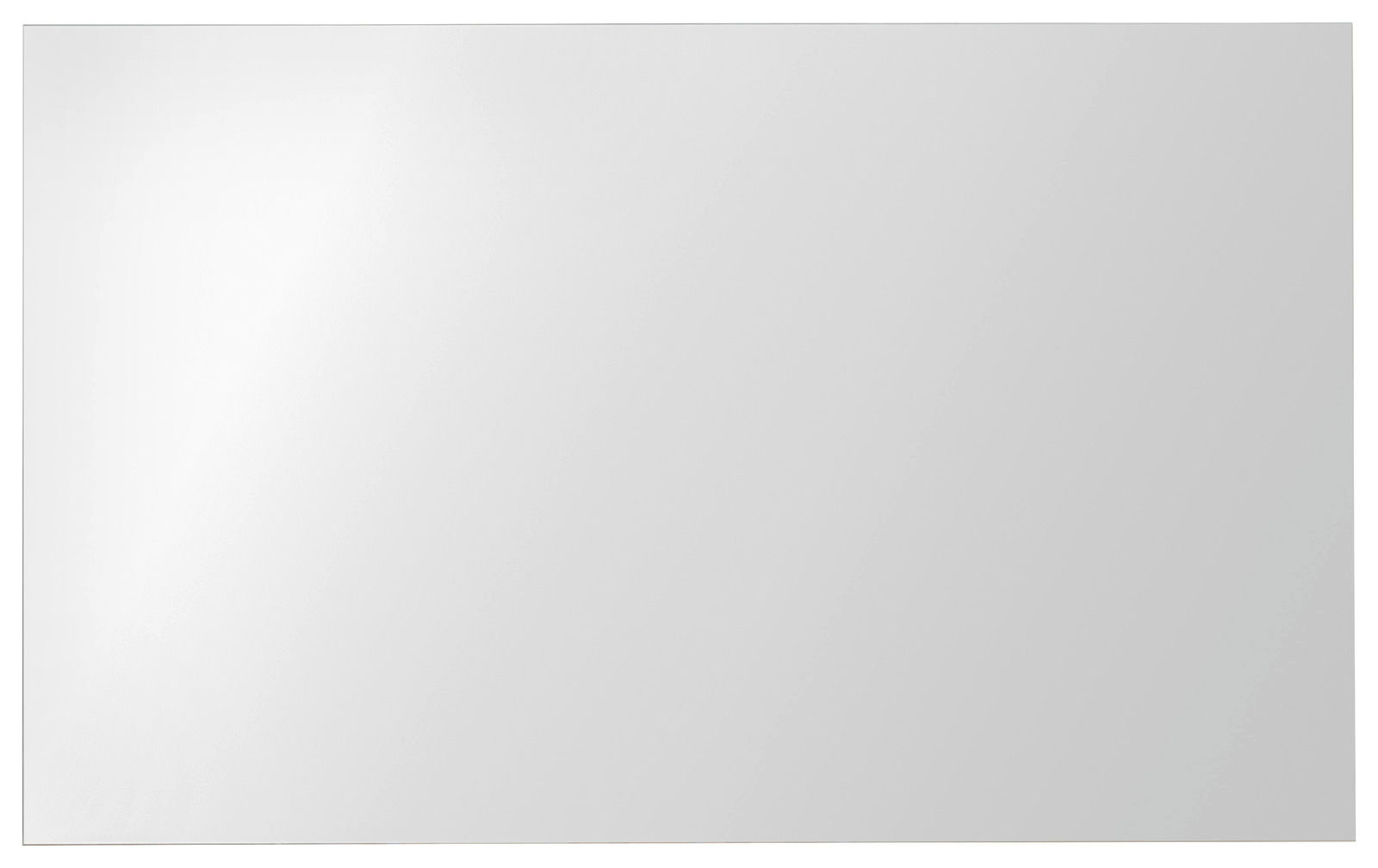 Rechteckiger Spiegel in Frontalansicht