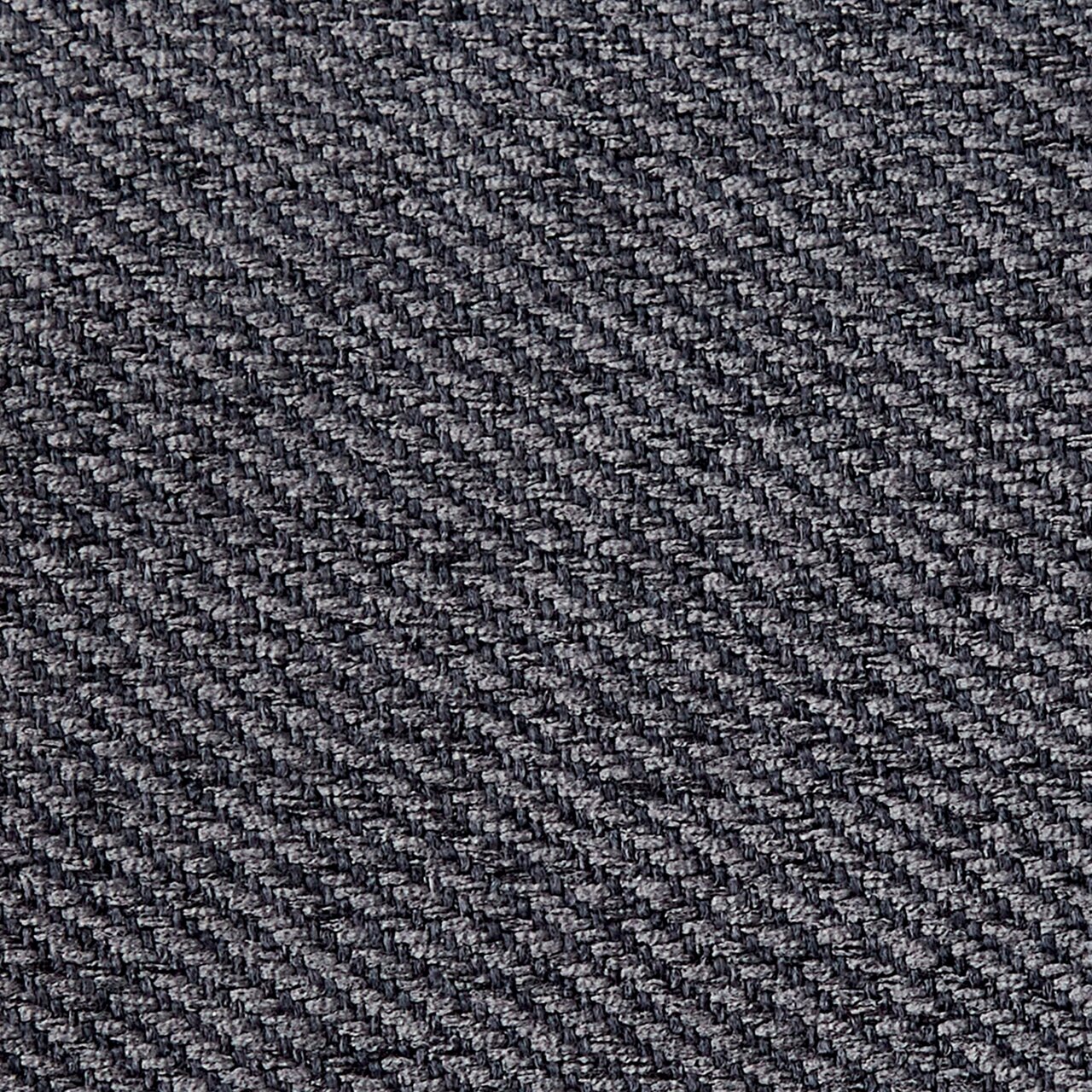 Stylife Stuhl JEFF Nahaufnahme eines grauen Stoffmusters in diagonaler Webart