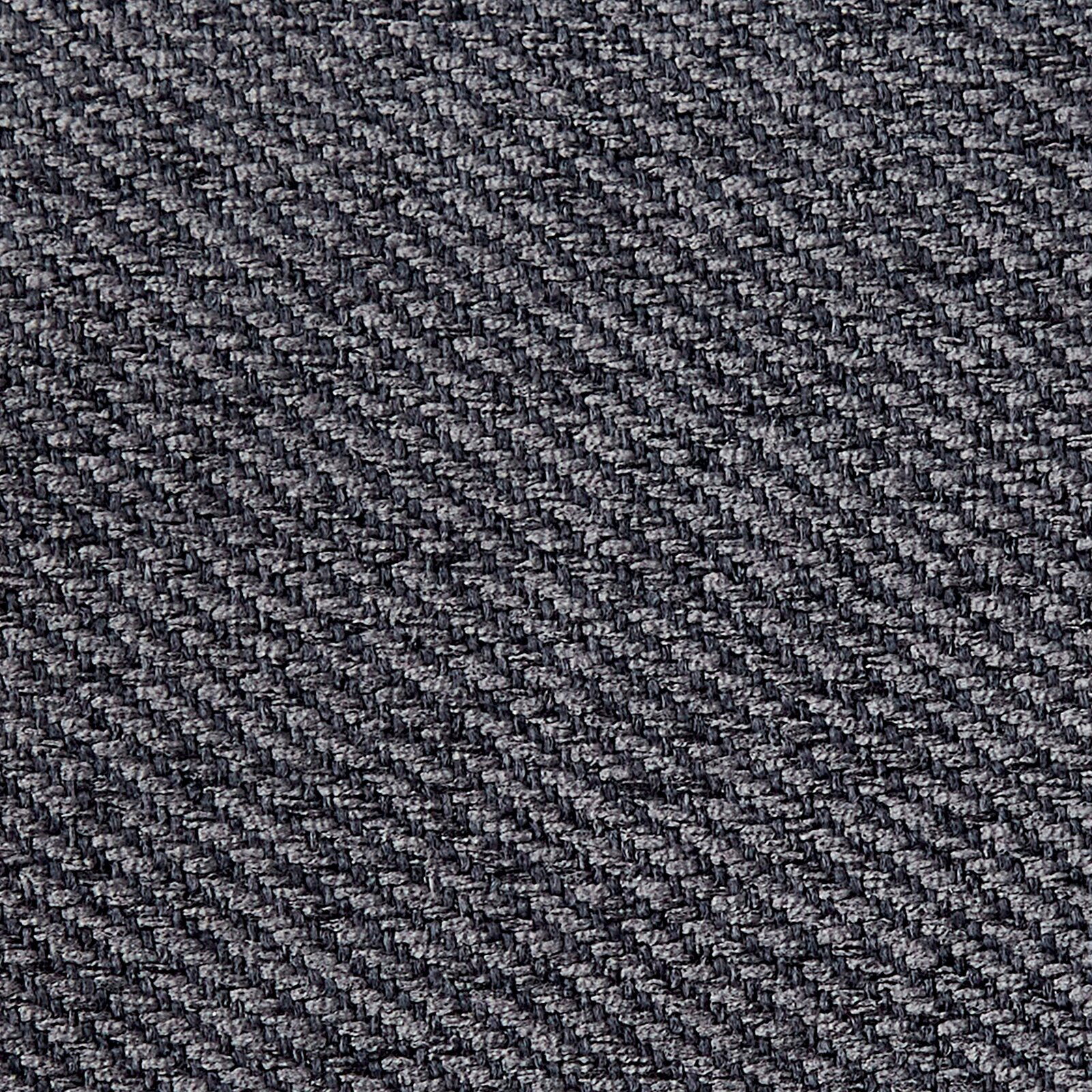 Stylife Stuhl JEFF Nahaufnahme eines grauen Stoffmusters in diagonaler Webart