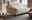 Beige Longchairkombination mit modernem Design, seitliche Perspektive