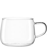 Transparente Teetasse TE PER TE 450ml aus Glas, seitliche Ansicht