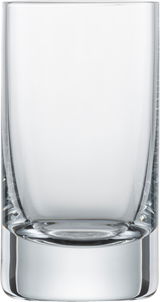 Schnapsglas Tavoro aus klarem Glas, frontal fotografiert