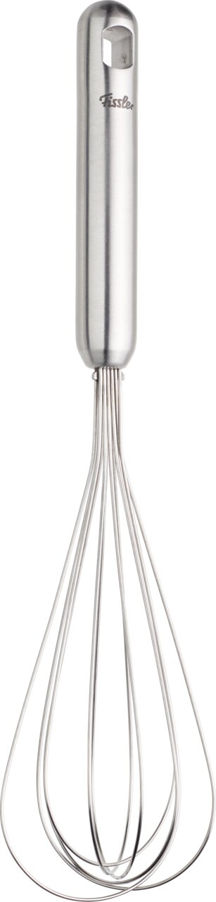Schneebesen aus Edelstahl, 25 cm, frontal abgebildet