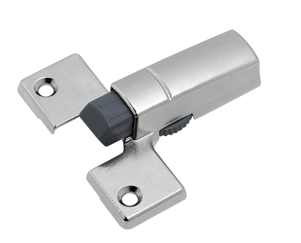 Jutzler Dämpfer JUTZLER Metallischer Dämpfer in silberner Farbe, seitliche Perspektive