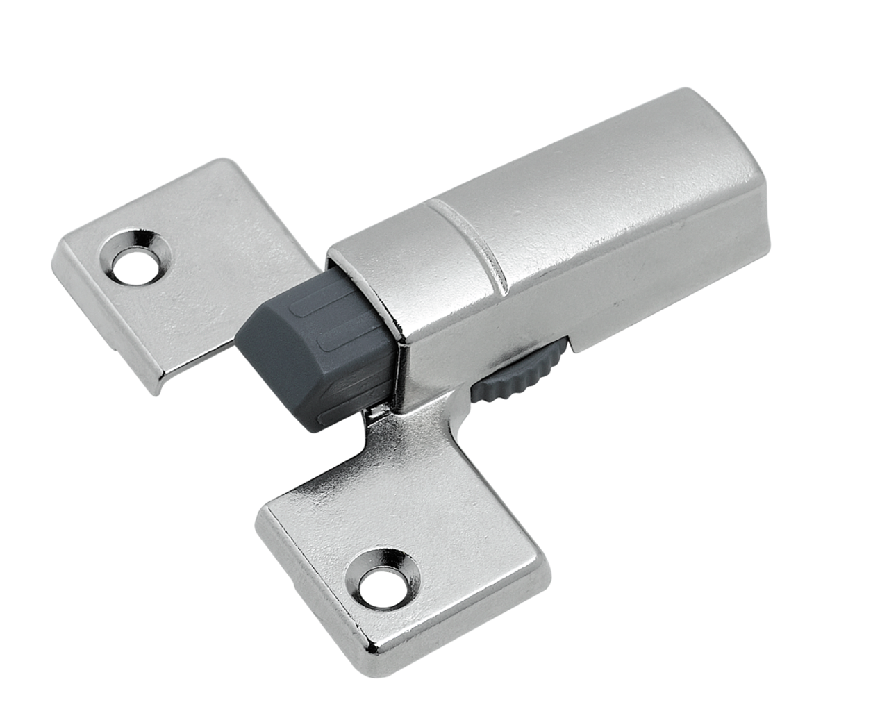 Jutzler Dämpfer JUTZLER Metallischer Dämpfer in silberner Farbe, seitliche Perspektive