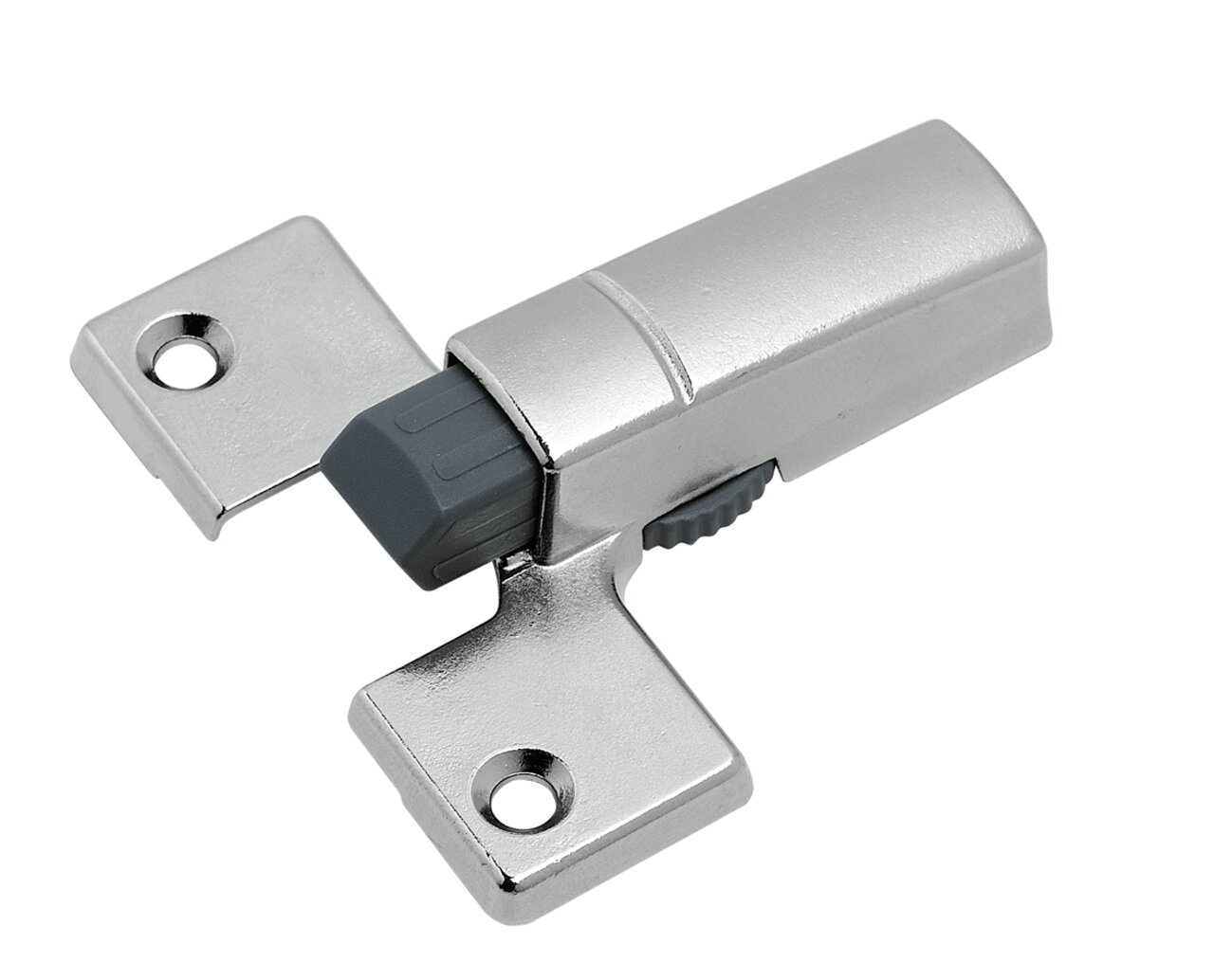 Jutzler Dämpfer JUTZLER Metallischer Dämpfer in silberner Farbe, seitliche Perspektive