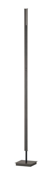 Moderne LED-Stehleuchte BEN in minimalistischem Design, seitliche Perspektive