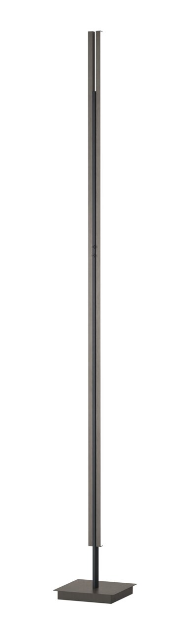 Moderne LED-Stehleuchte BEN in minimalistischem Design, seitliche Perspektive