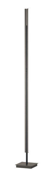 Moderne LED-Stehleuchte BEN in minimalistischem Design, seitliche Perspektive