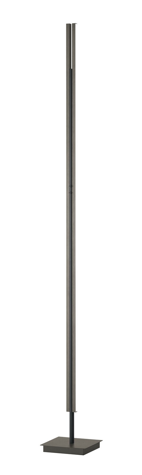 Moderne LED-Stehleuchte BEN in minimalistischem Design, seitliche Perspektive