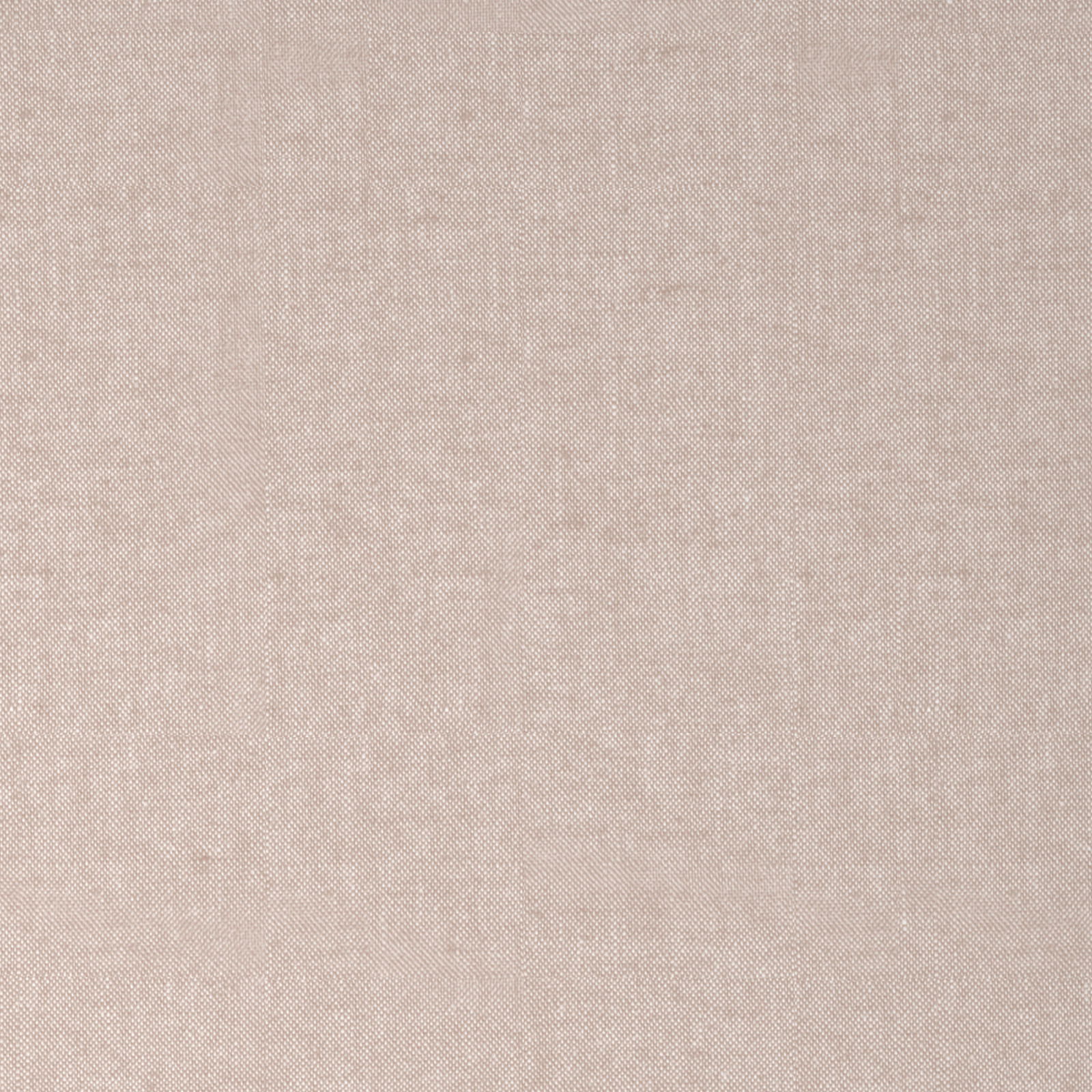 Nahaufnahme einer Wendebettwäsche in neutralem Beige-Ton, Textur aus Leinengewebe