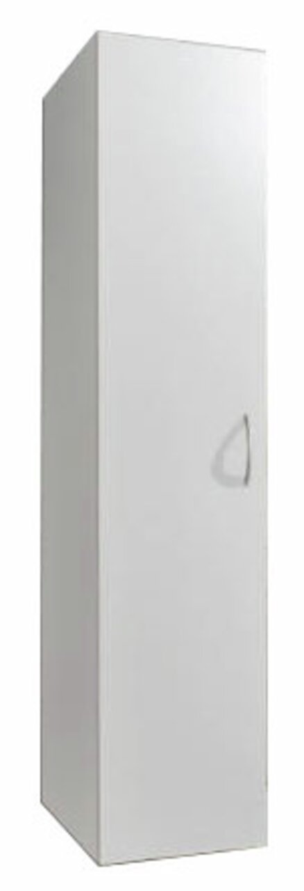 XORA Mehrzweckschrank MULTIRAUMKONZEPT Weißer Mehrzweckschrank mit einer Tür, seitliche Perspektive