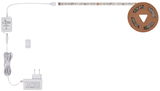 Smart RGB/W LED-Starterset BL7000 mit Netzteil, Steuergerät und LED-Streifen, Draufsicht