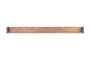 Wandboard aus Holz mit seitlichen Halterungen, frontale Ansicht