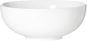 Weiße Servierschale Skagen 20cm, seitliche Perspektive