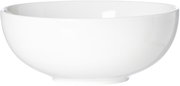 Weiße Servierschale Skagen 20cm, seitliche Perspektive