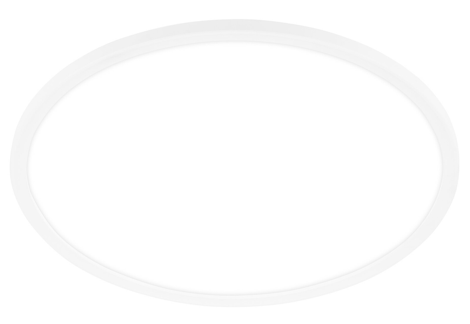 Rundes LED-Paneel aus der Vogelperspektive