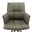 Novel Sessel OSAKA Bequemer Sessel in olivgrüner Farbe, Vorderansicht