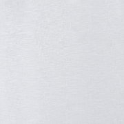 Nahaufnahme/Detailansicht von weißem, fein gewebtem Stoff mit leichter Leinenstruktur, frontal von oben fotografiert