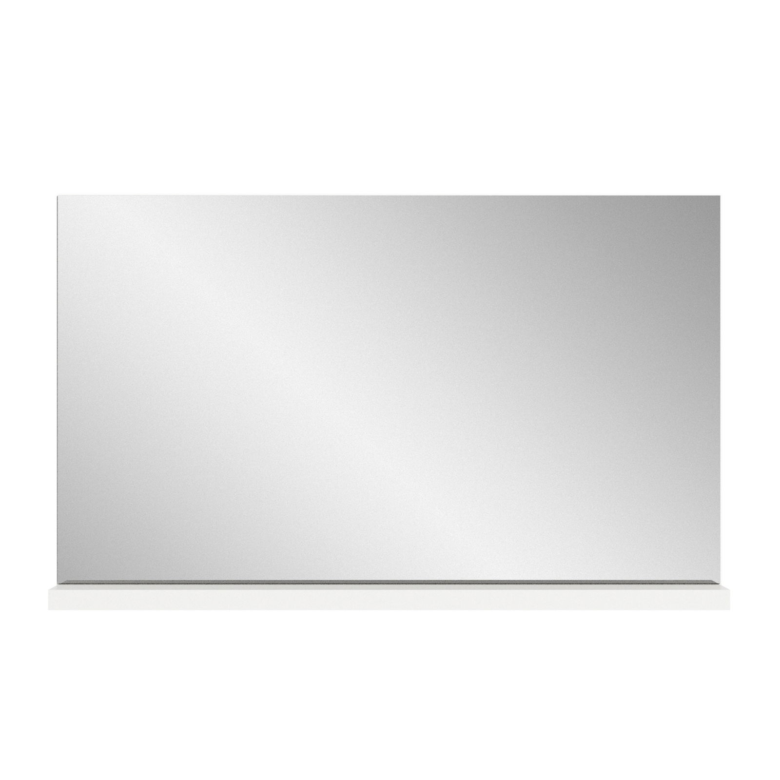 Rechteckiger Wandspiegel mit schlichtem Design, frontal abgebildet.