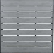 Gartentischplatte aus Holzlatten in grauer Farbe, Draufsicht