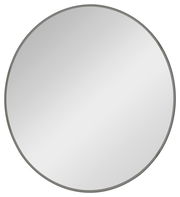 Runder Spiegel mit einem Durchmesser von 70 cm, frontal fotografiert