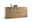 Cantus Sideboard ESPERO Holz-Sideboard mit sechs Schubladen, frontal fotografiert, dekoriert mit einer Skulptur und einem Drahtkorb.