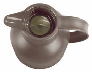 Isolierkanne SAMBA 1,5L taupe aus der Vogelperspektive