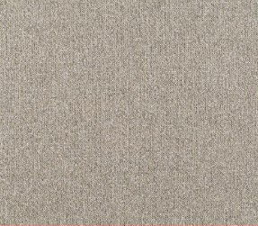 Nahaufnahme eines beigen Stoffmusters in Draufsicht.