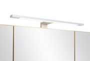 Spiegelschrank mit integrierter LED-Leuchte, Frontalansicht