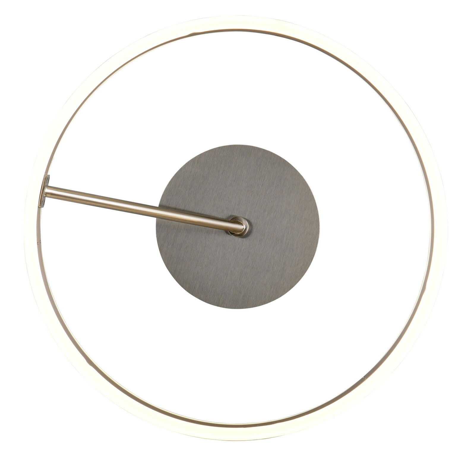 Moderne Deckenleuchte in runder Form, Ansicht von unten