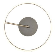 Moderne Deckenleuchte in runder Form, Ansicht von unten