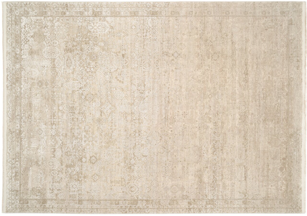 OCI Designer Teppich COLOUR Beiger Designer Teppich mit subtilen Mustern, Draufsicht